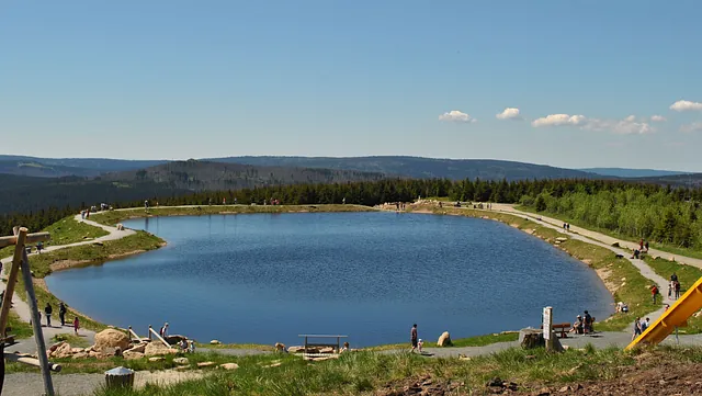 See auf dem Wurmberg bei Braunlage im Harz